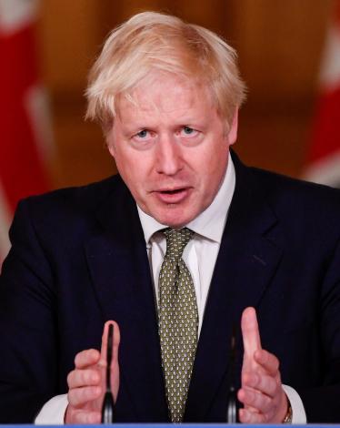 رئيس الوزراء البريطاني بوريس جونسون