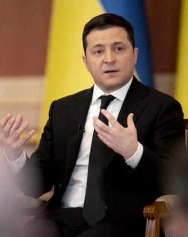 الرئيس الأوكراني فولوديمير زيلينسكي