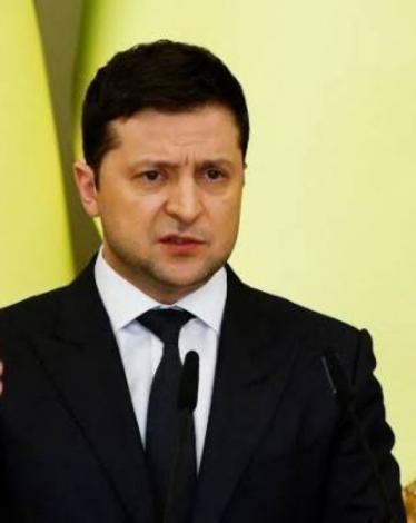 الرئيس الأوكراني فولوديمير زيلينسيكي