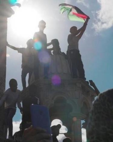 "كتلة خماسينية" تؤثر على طقس فلسطين يوم غد السبت