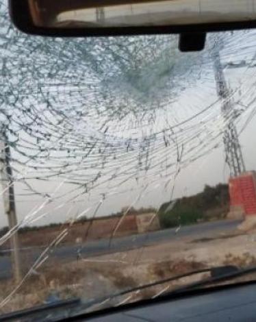 إصابة مستوطن رشقًا بالحجارة في قلقيلية