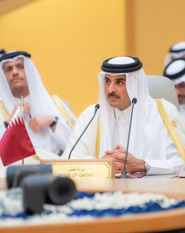 أمير قطر يكشف عن شرط الدول العربية للتطبيع مع "إسرائيل"