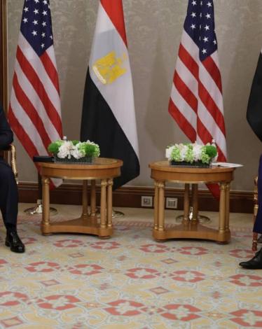 "السيسي" يؤكد أهمية التوصل إلى حل عادل يضمن حقوق الفلسطينيين