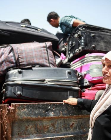 أبو مذكور يعلن موعد تعويض أصحاب الحقائب المحترقة من معتمري غزة