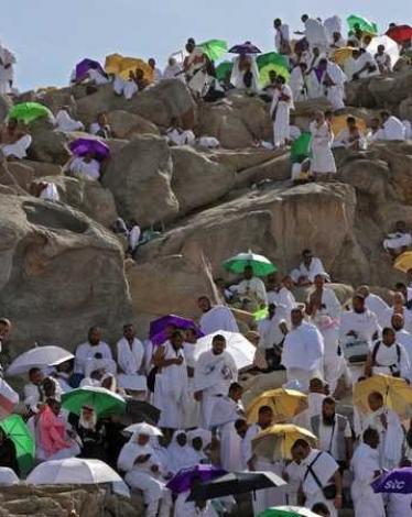 على عرفات.. الحجاج يطلبون المغفرة ويدعون لأوطانهم