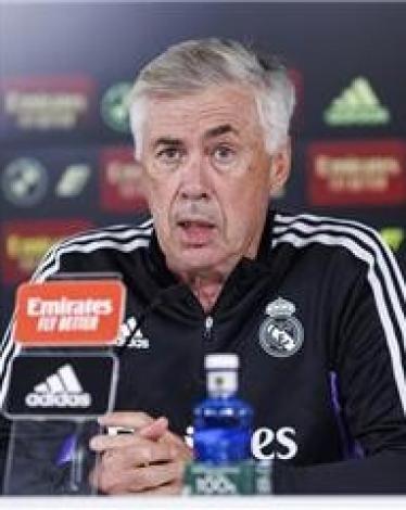 أنشيلوتي: اخترت بديل بنزيما.. وكورتوا بخير