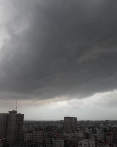 منخفض جوي بغزة (صورة من الأرشيف)