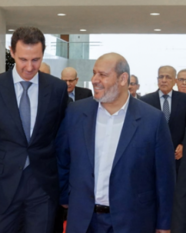 طالع تفاصيل لقاء الرئيس السوري بوفد الفصائل الفلسطينية