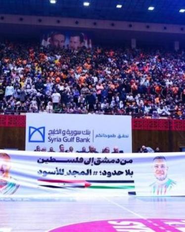 من دمشق إلى فلسطين.. الجماهير السورية ترفع صور شهداء "عرين الأسود"