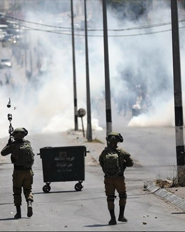 عشرات الإصابات خلال مواجهات مع الاحتلال بالضفة