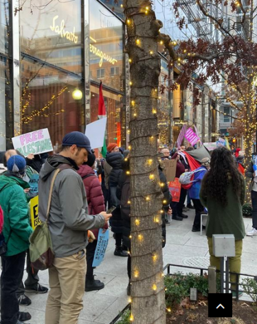 تظاهرة في واشنطن ضد زيارة سموتريتش للولايات المتحدة