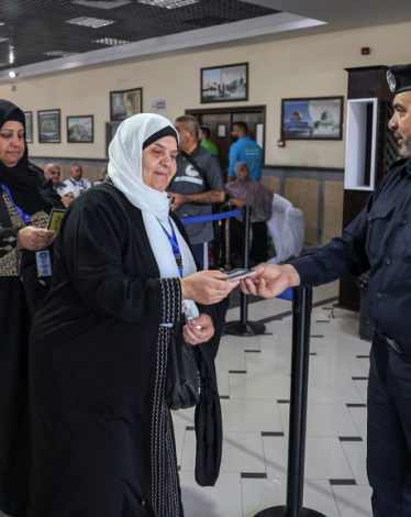 أجواء مغادرة حجاج قطاع غزة لأداء فريضة الحج