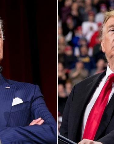 ترامب وبايدن