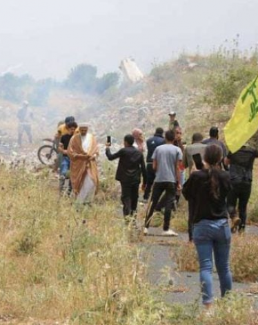 “حزب الله” يزيل إحدى خيمتيه على الحدود مع "إسرائيل"