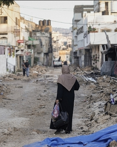 حصيلة الأضرار نتيجة عدوان الاحتلال على مخيم جنين