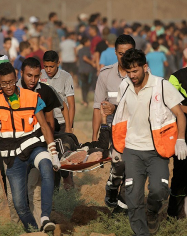 إصابة شاب برصاص الاحتلال شرق غزة