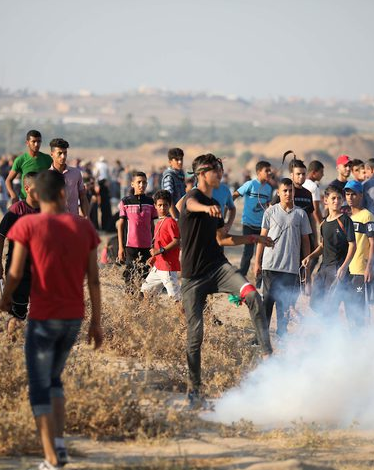 إصابات جراء إطلاق النار على مخيمات العودة شرق غزة