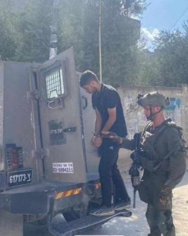 الاحتلال يشن حملة اعتقالات واسعة في حوارة جنوب نابلس