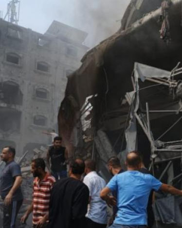 معروف يعقب على قصف منطقة الترنس وحي سكني في الشاطئ