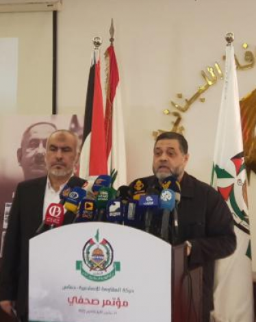 حماس: مصداقية العالم على المحك مقابل غطرسة الاحتلال