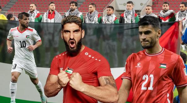 نجوم كرة القدم الفلسطينية