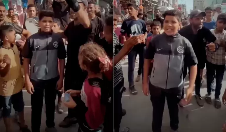الطفل حسن عياد صوتٌ هزَّ القلوب وصمتَ برصاص الحرب