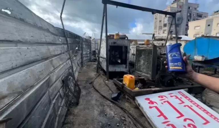 المولداتُ الكهربائيةُ في غزة.. النبضُ الأخير الذي يسبقُ الكارثة!