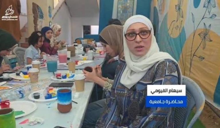 من بين أنقاض غزة مبادرة "العلاج بالفن" ترسم الأمل وتحول الألم إلى ألوان وحكايات