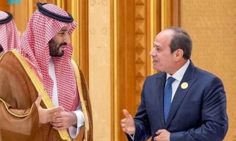 بن سلمان والسيسي