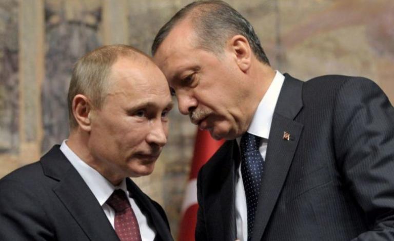 أردوغان لبوتين: لا نقبل الهجمات الكيميائية ضد المدنيين بسوريا