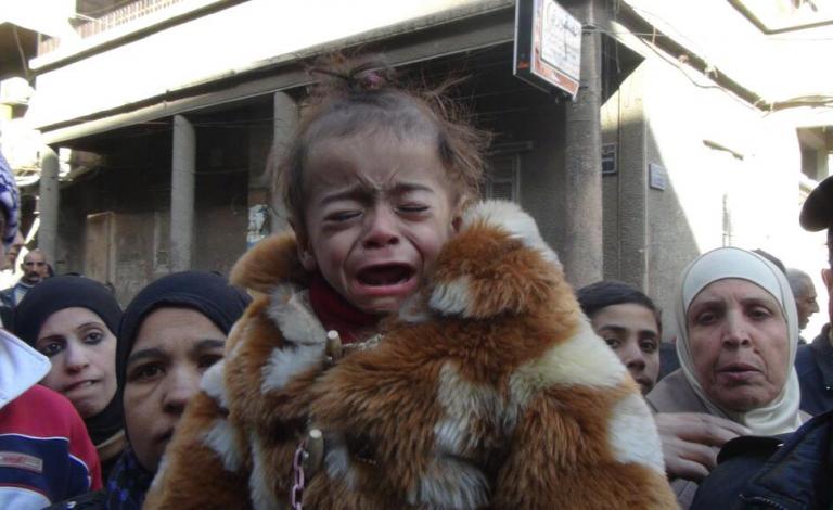 اللاجئين في مخيم اليرموك