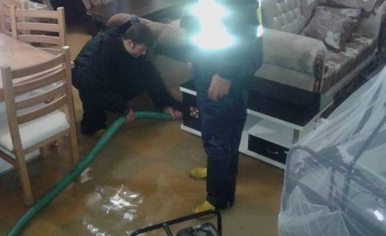 سلفيت: الدفاع المدني تعامل مع 22 حادث خلال المنخفض