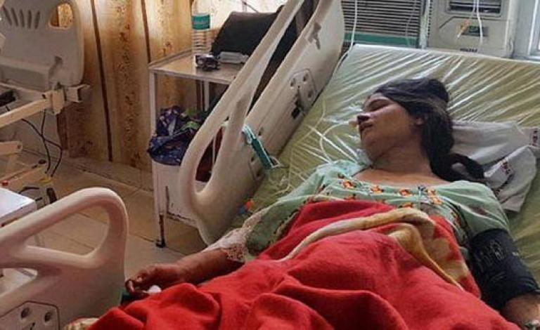 معجزة طبية.. هندية تضع طفلها ورصاصات 