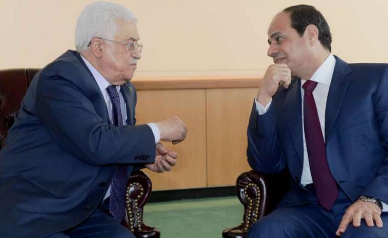 السيسي وعباس يبحثان عملية السلام
