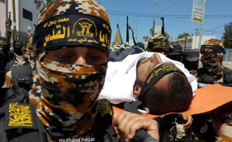 خانيونس تشيع جثمان الشهيد 