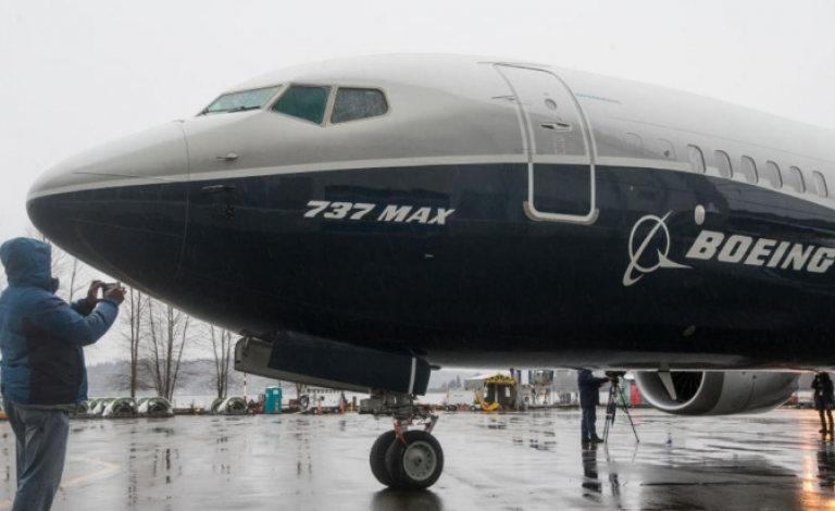 تراجع أسهم بوينغ بسبب عيب بمحرك 