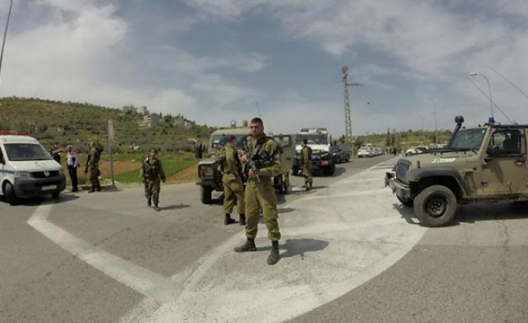 إغلاق الاحتلال طريق برام الله