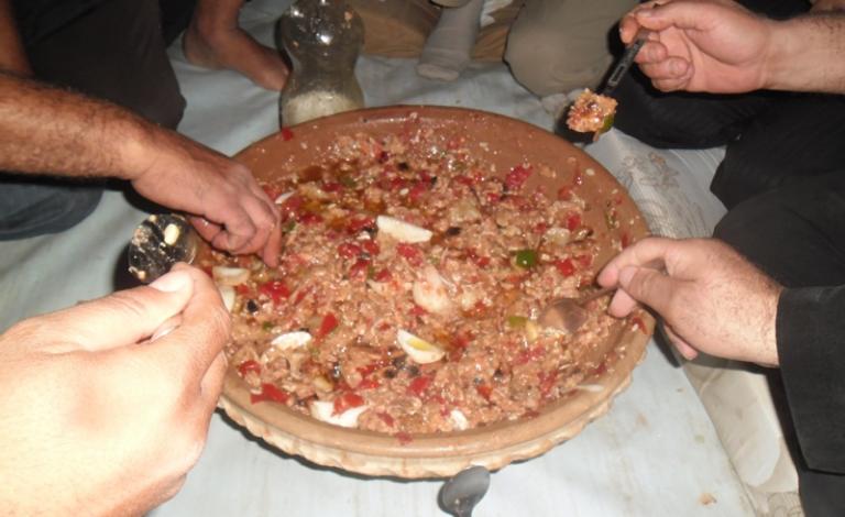 تناول القرصة