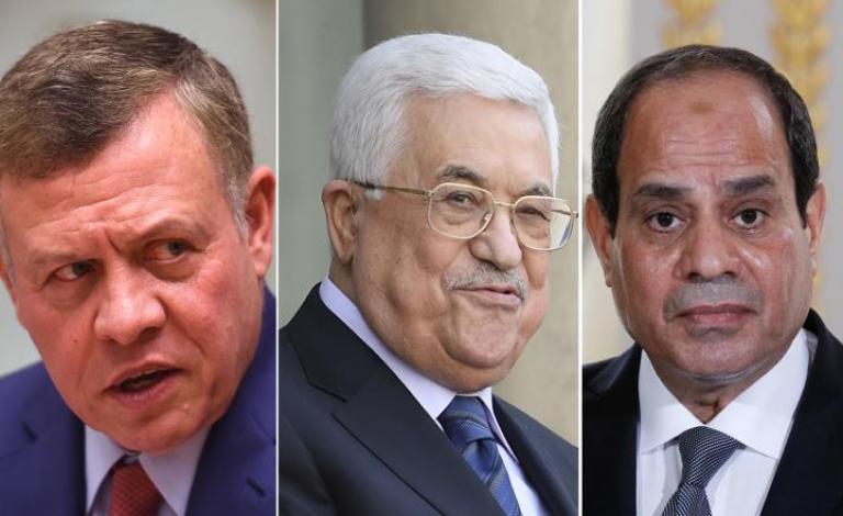 السيسي عباس الملك عبد الله