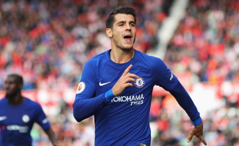 موراتا يعتذر لجمهور برشلونة