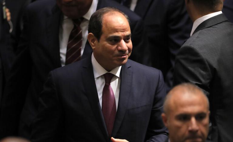 السيسي يرفض التدخل الخارجي في ليبيا