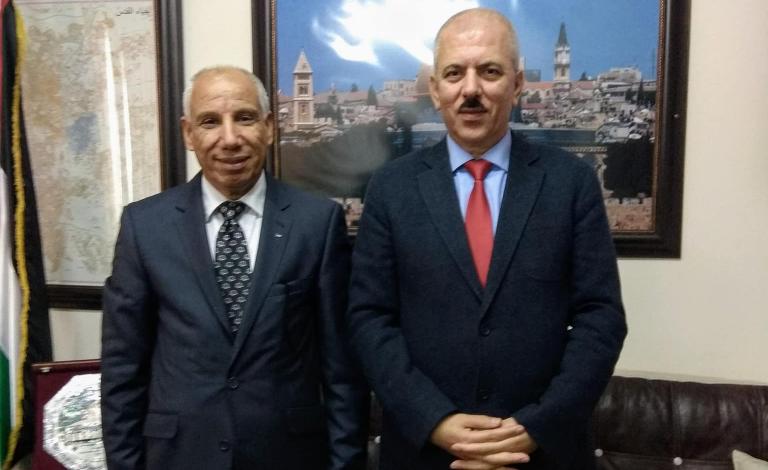 عيسى يستقبل عضو شرف الهيئة الإسلامية المسيحية