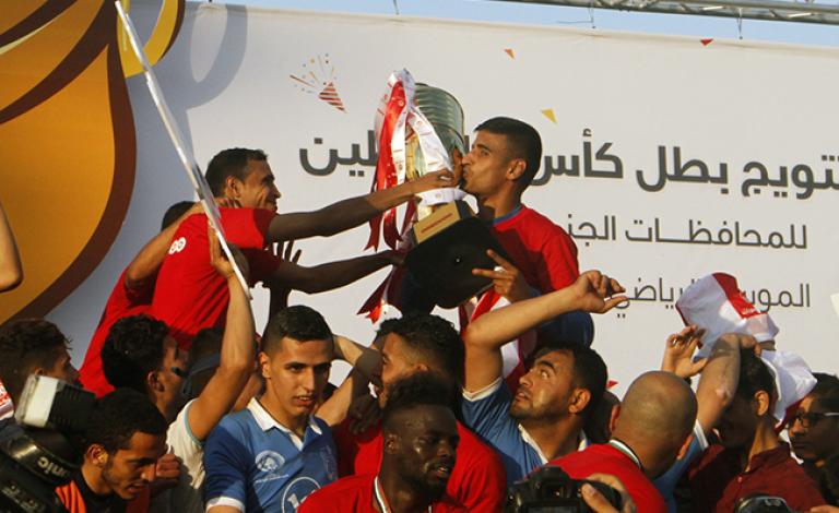 شباب رفح بطلا لكأس غزة