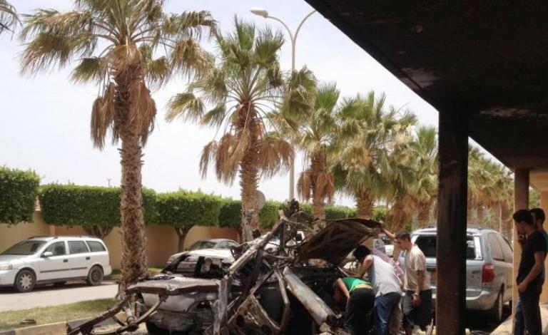 قتلى وجرحى بانفجار وسط بنغازي