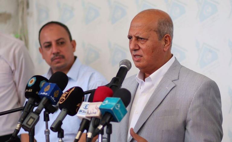 النائب جمال الخضري رئيس اللجنة الشعبية لمواجهة الحصار 