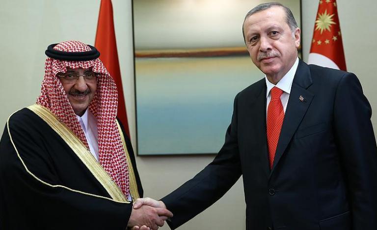 أردوغان يلتقي ولي العهد السعودي