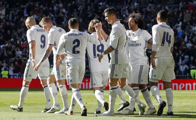 ريال مدريد يسحق غرناطة بخماسية نظيفة