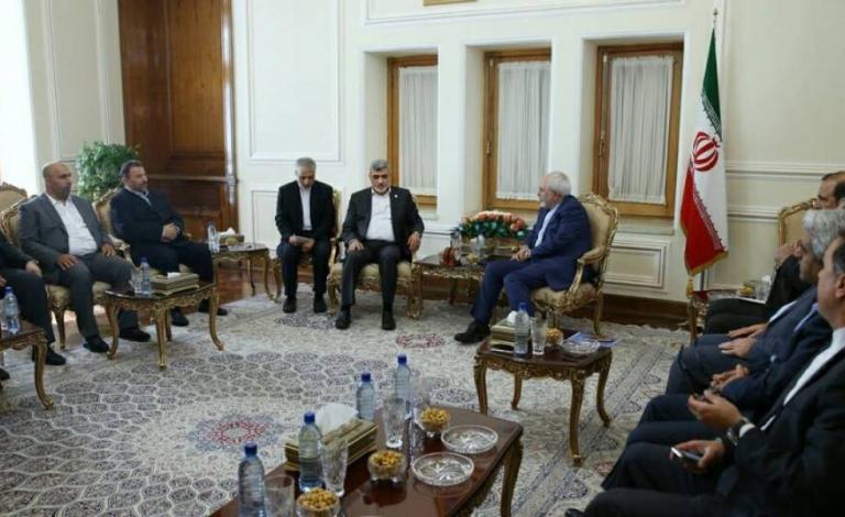 وفد حماس إلى طهران يلتقي وزير الخارجية الإيراني