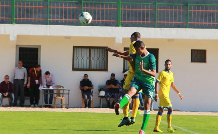 التفاح يسقط حامل اللقب وفوز أول لخدمات خانيونس