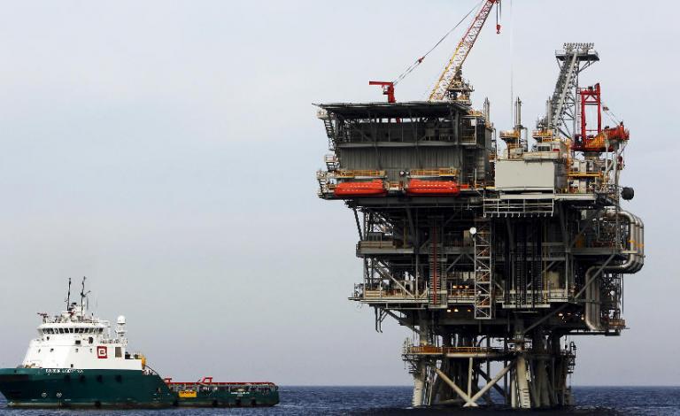 منصة للتنقيب عن الغاز